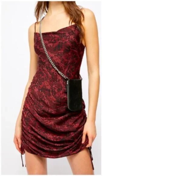 Free People Intimately Day To Night Slip Dress in Twilight Combo Size M EUC - Picture 2 of 12